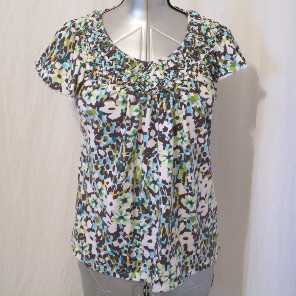 Style & Co. Peasant Top L